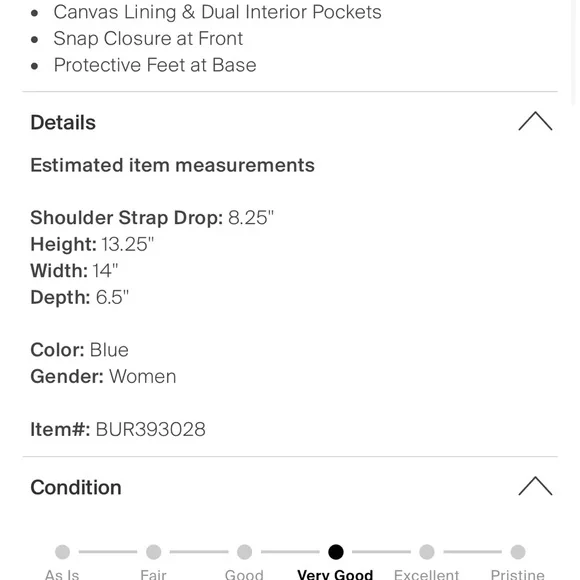 EUC Denim Burberry Tote